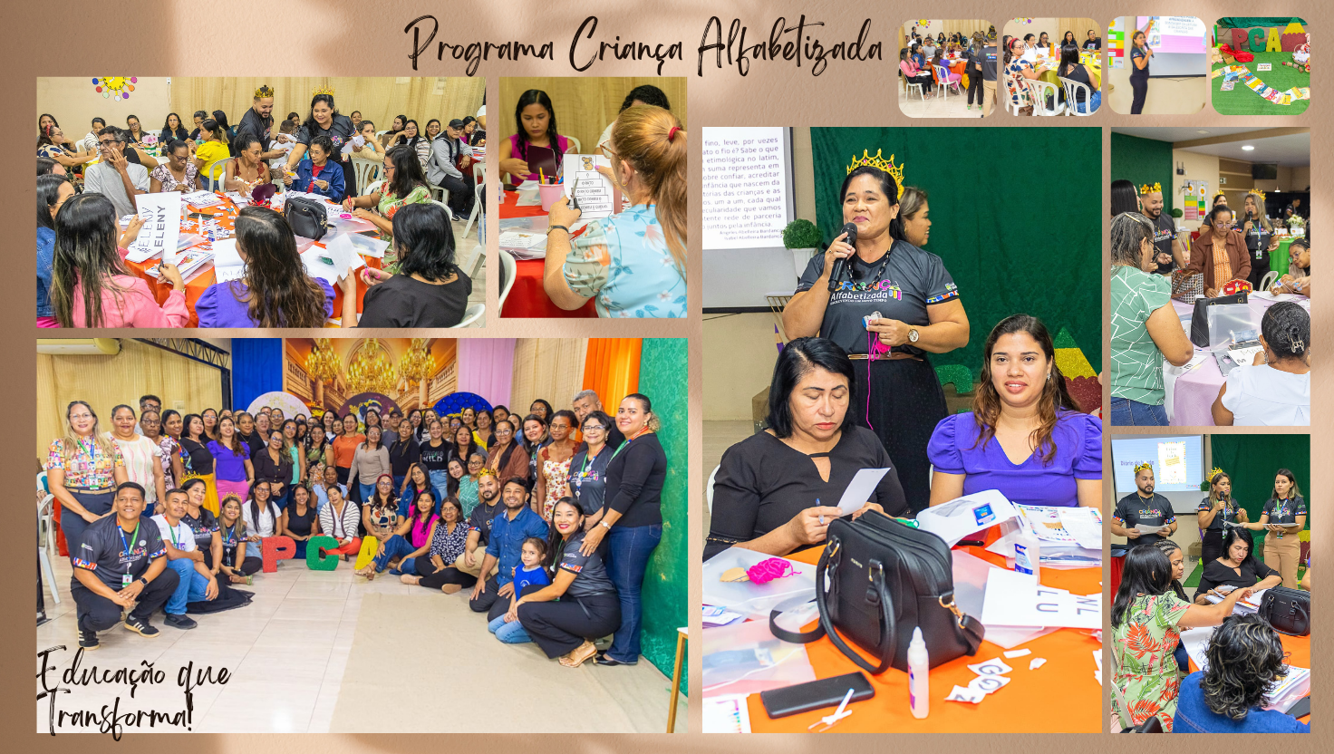 PROGRAMA CRIANÇA ALFABETIZADA - EDUCAÇÃO QUE TRANSFORMA